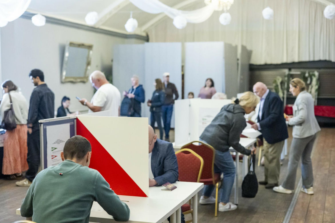 Polskie wybory prezydenckie. Wyborcy głosują w Londynie
