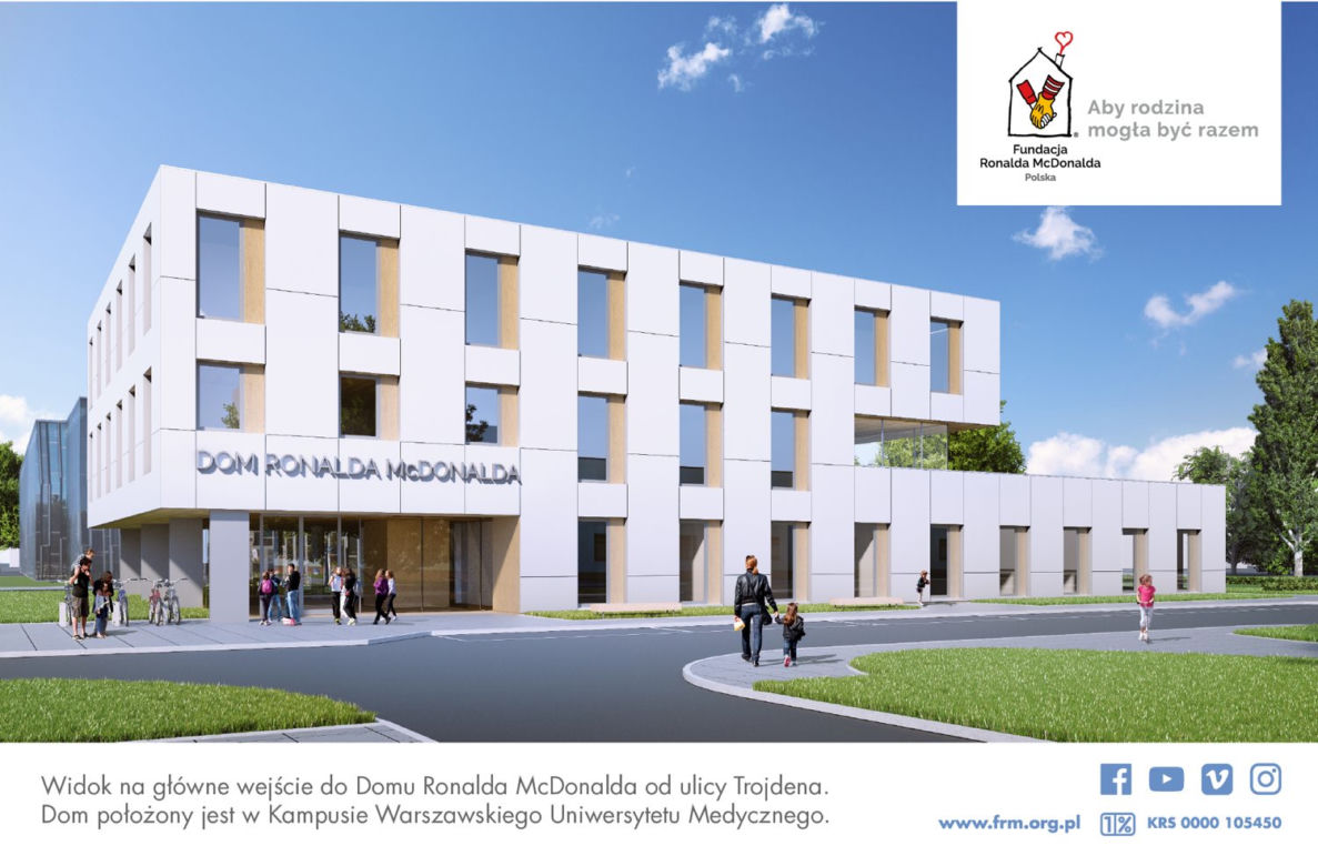 Inauguracja budowy domu McDonalda