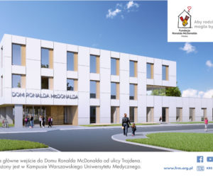 Inauguracja budowy domu McDonalda