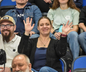 Halowe mistrzostwa Polski w Kujawsko-Pomorskiej Arenie Toruń. Zdjęcia kibiców i zawodników