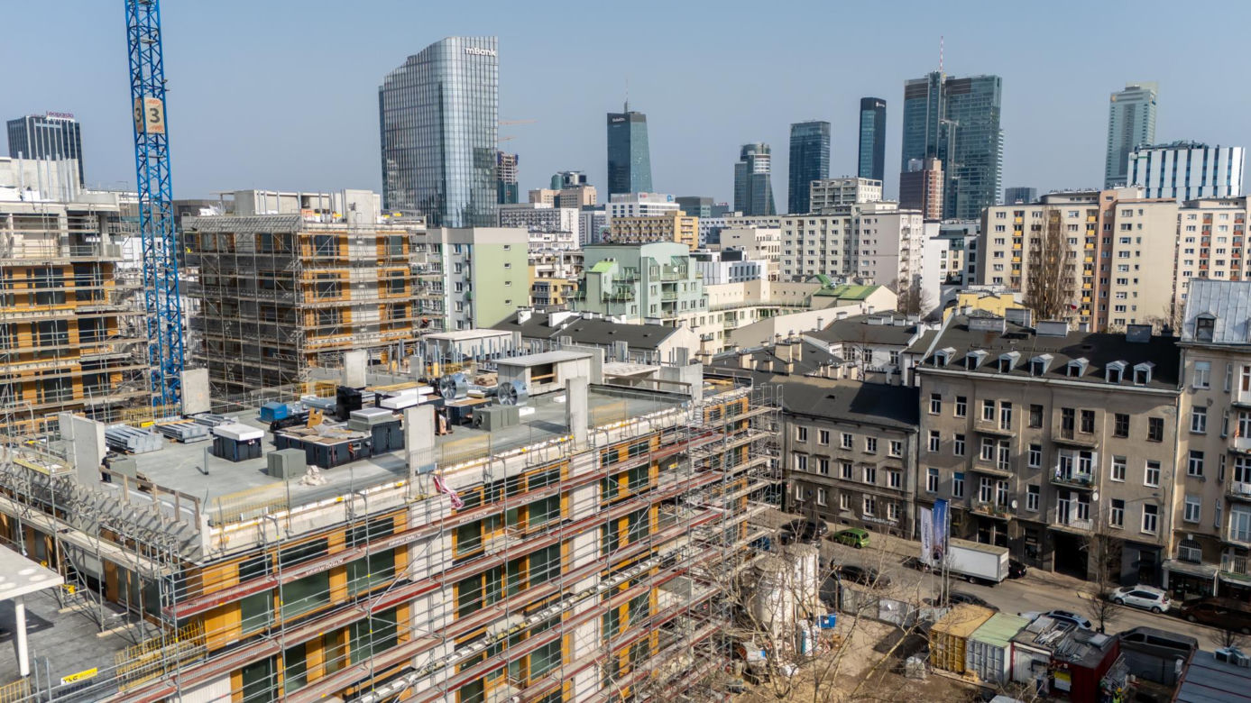 Inwestycja Apartamenty M7 w Warszawie w marcu 2026 r.
