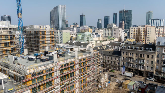Inwestycja Apartamenty M7 w Warszawie w marcu 2026 r.