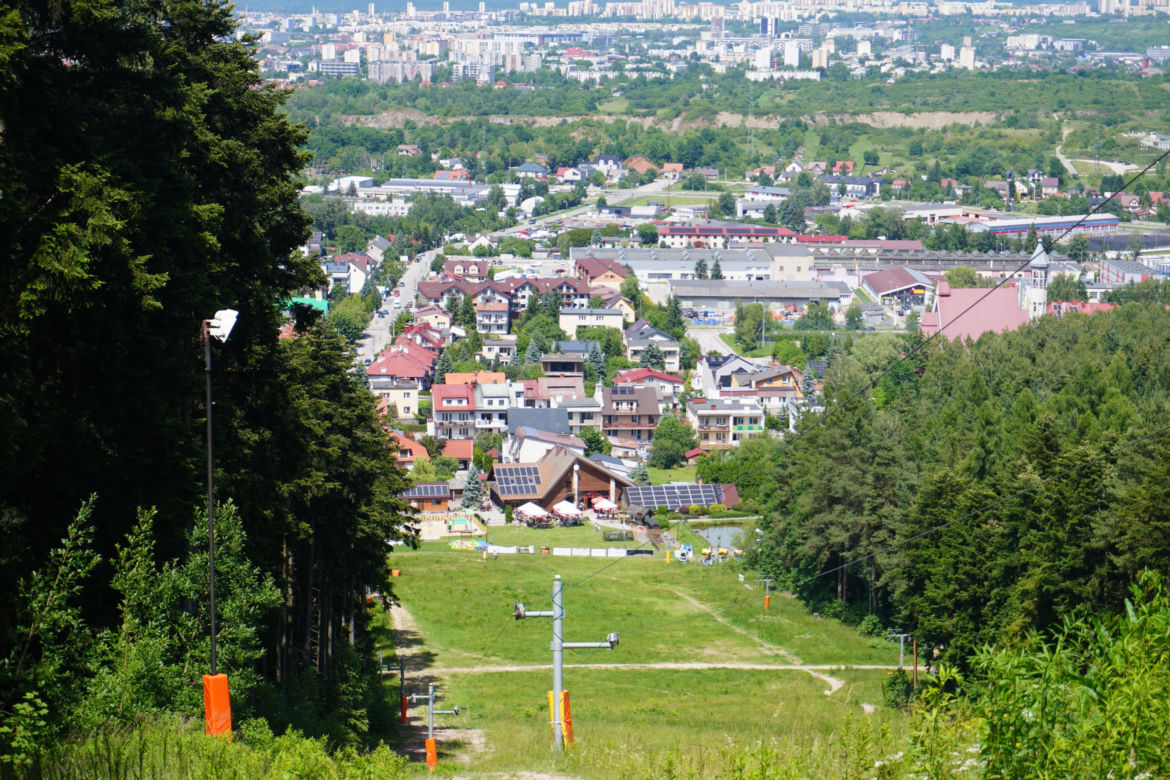 Piękna panorama Kielc z Telegrafu! 