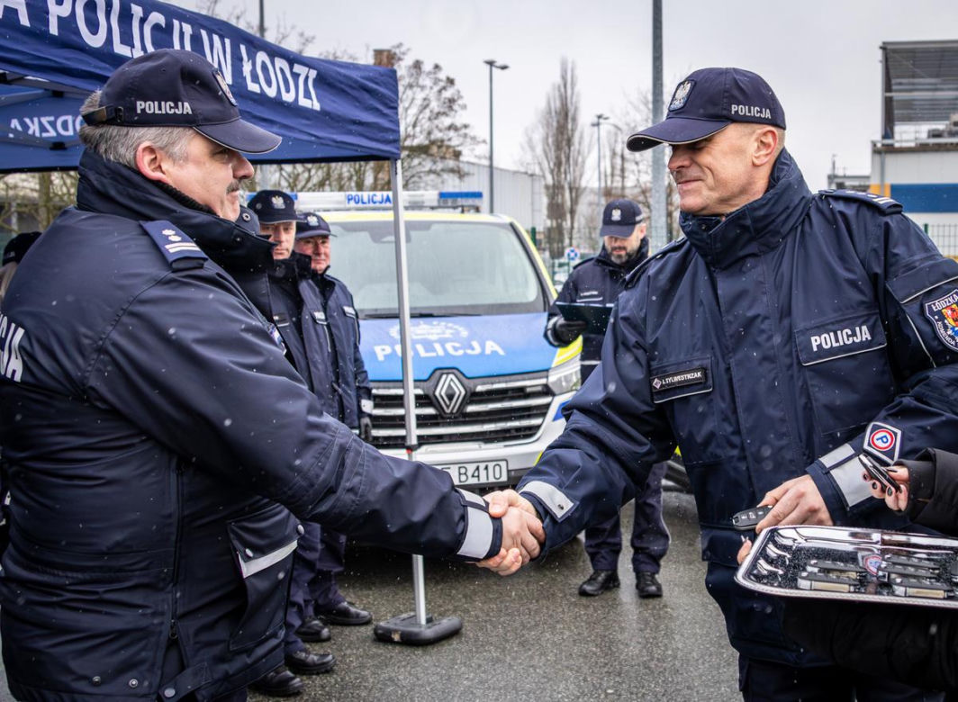 Nowe radiowozy łódzkiej policji