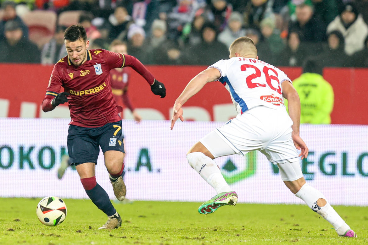 Mecz Górnik Zabrze - Lech Poznań (06.12.2024)