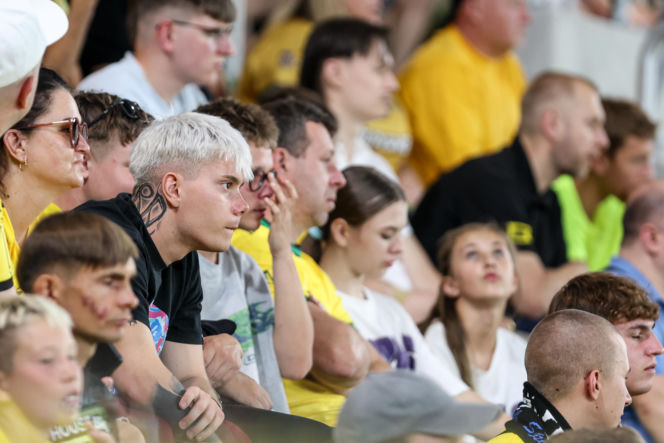 Zdjęcia kibiców z meczu GKS Katowice - MSK Żilina