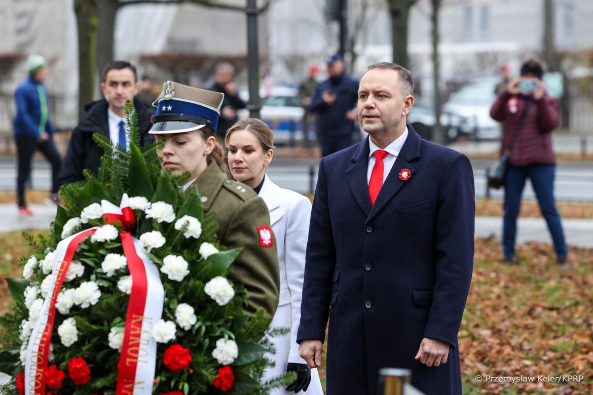 Złożenia wieńców przed pomnikami Ojców Niepodległości: Wincentego Witosa, Ignacego Jana Paderewskiego, Ignacego Daszyńskiego, Romana Dmowskiego, Wojciecha Korfantego i Marszałka Józefa Piłsudskiego.