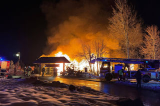 Pożar w hotelu w Małopolsce. Ogień wybuchł w trakcie wesela, są poszkodowani