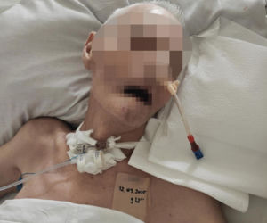 W kilkadziesiąt sekund zabił pana Franciszka. Wstrząsający film z targu w Rawie Mazowieckiej