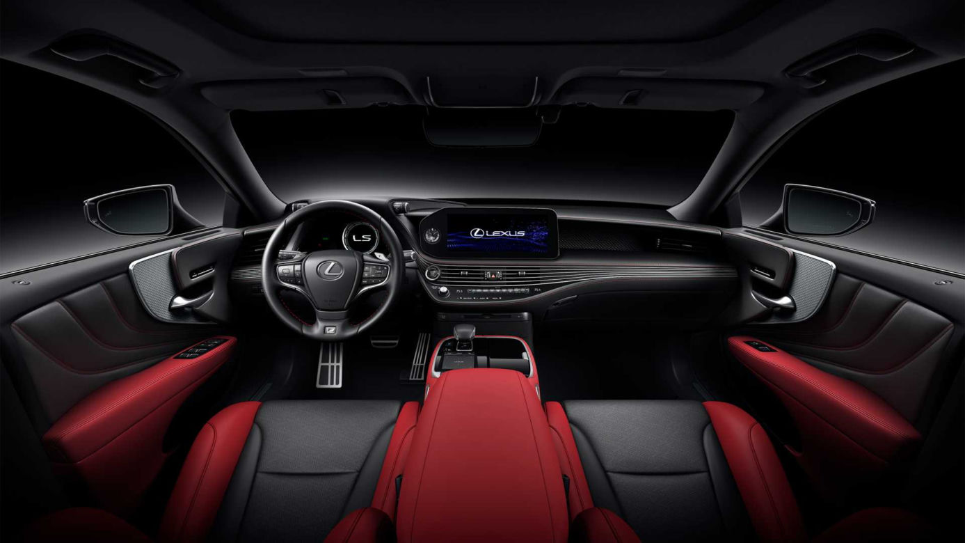 Lexus LS lifting 2021 