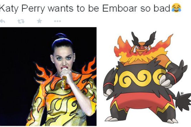 Katy Perry porównana do Pokemona