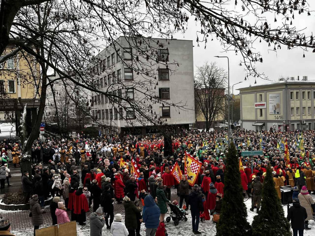 Orszak Trzech Króli 2025 na ulicach Białegostoku