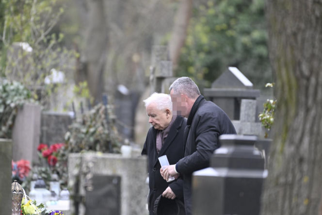 Tak Jarosław Kaczyński spędził Wielką Sobotę