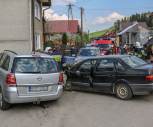 Wypadek w Łapszach Niżnych