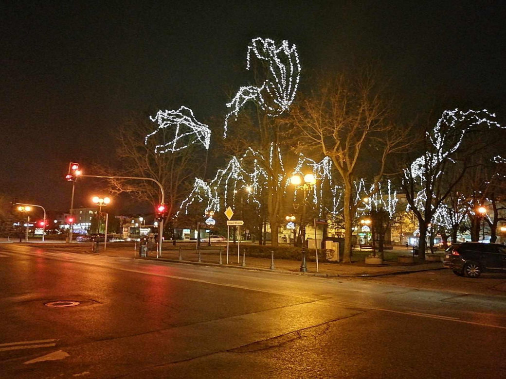 Iluminacje świąteczne w Siedlcach będzie można podziwiać co najmniej do 6 stycznia