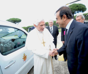 Renault Kangoo Maxi Z.E. papieża Benedykta XVI