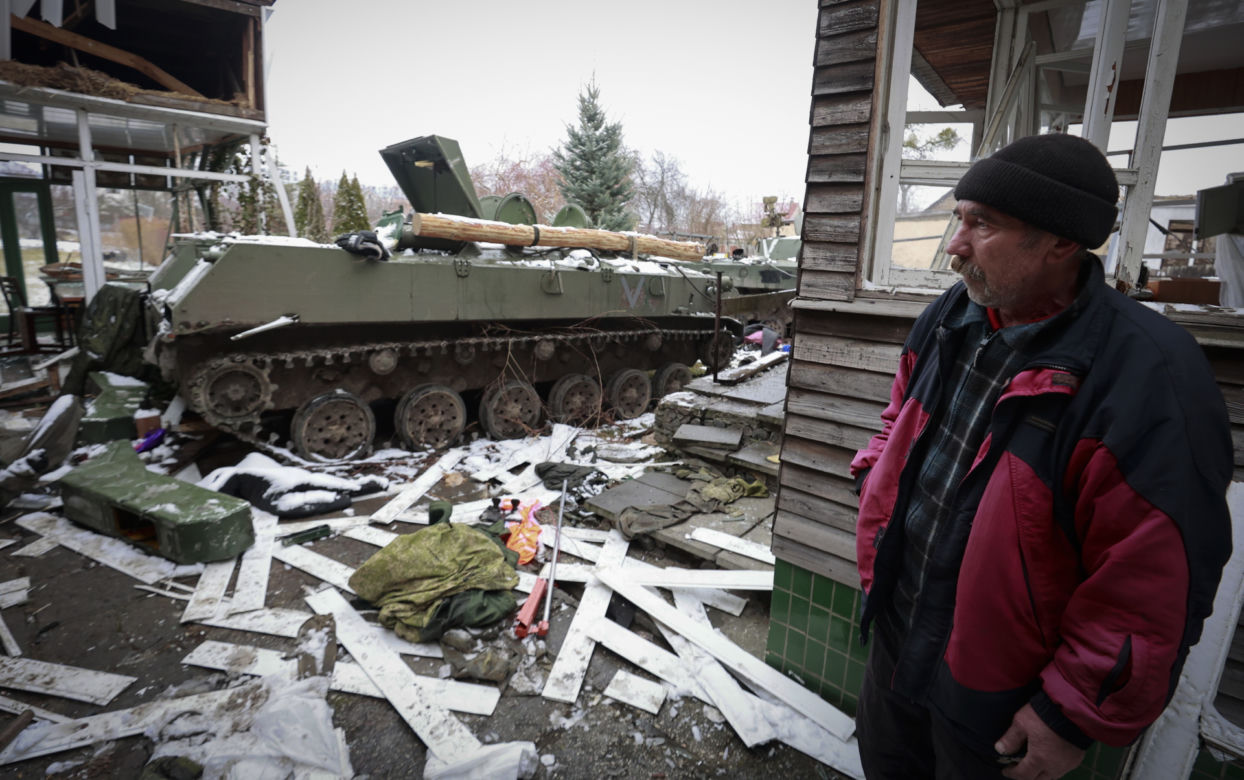 Ukraina. Zniszczenia wojenne i ofiary wśród ludności cywilnej na Ukrainie