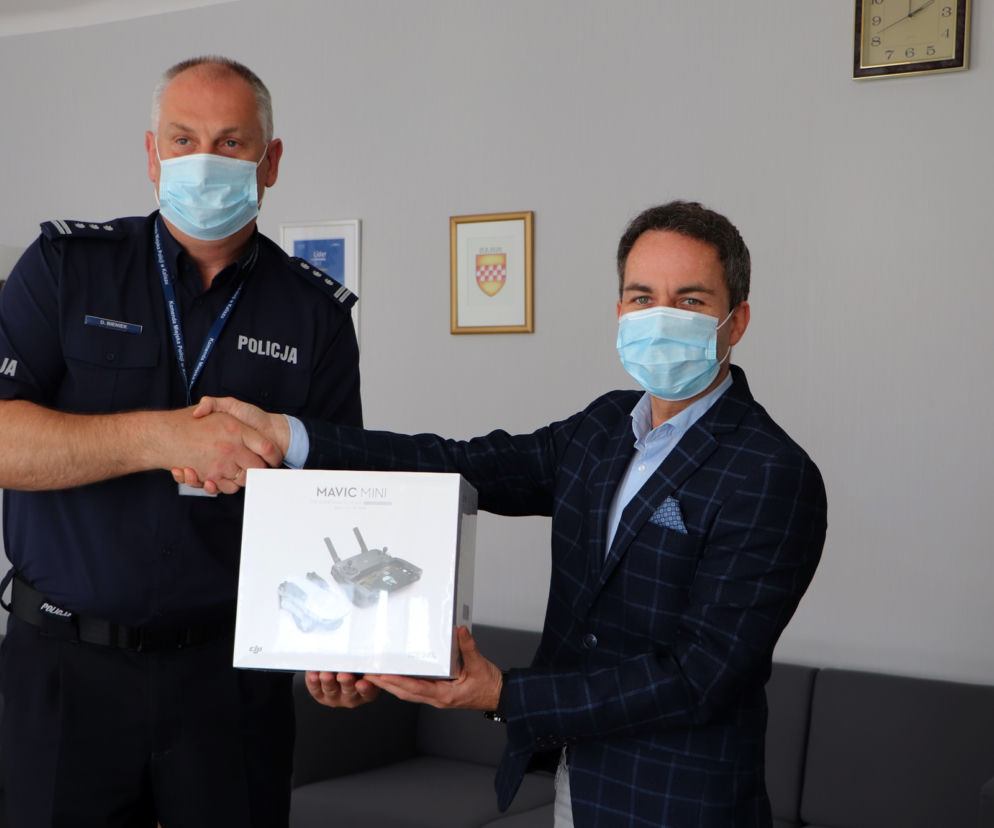 Dron dla policji z Kalisza