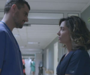 Echo serca odc. 2. Joanna (Julia Pogrebińska), Jan (Antoni Pawlicki)