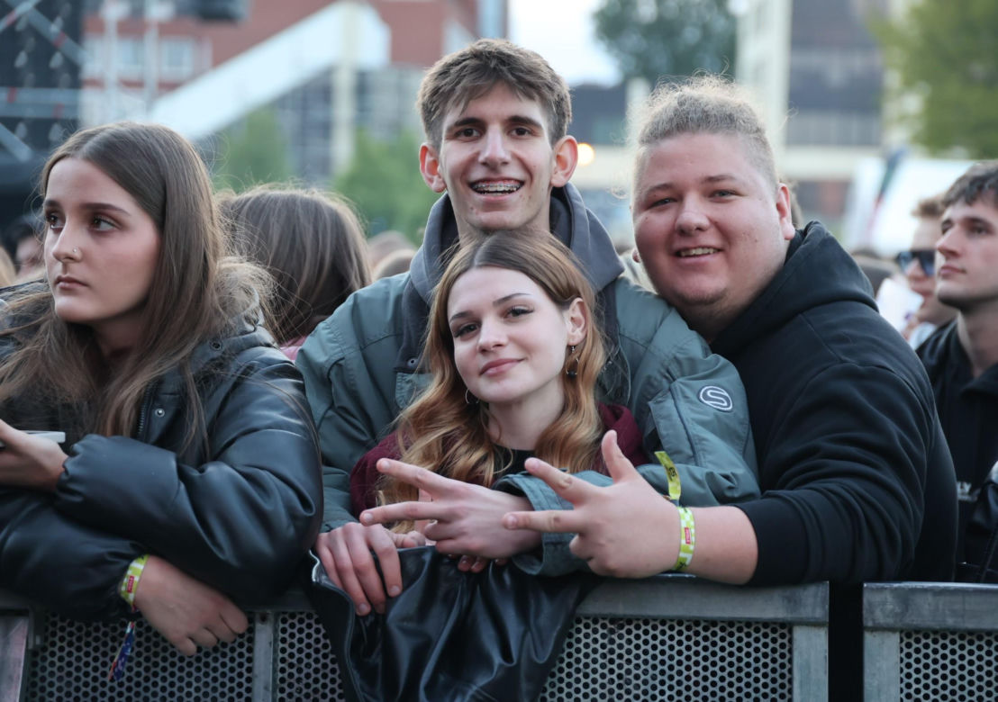 Tłum studentów bawił się pierwszego dnia Juwenaliów Politechniki Lubelskiej 2025