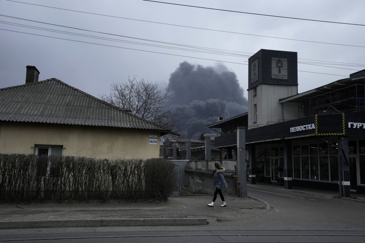 Ukraina.Eksplozje w Lwowie
