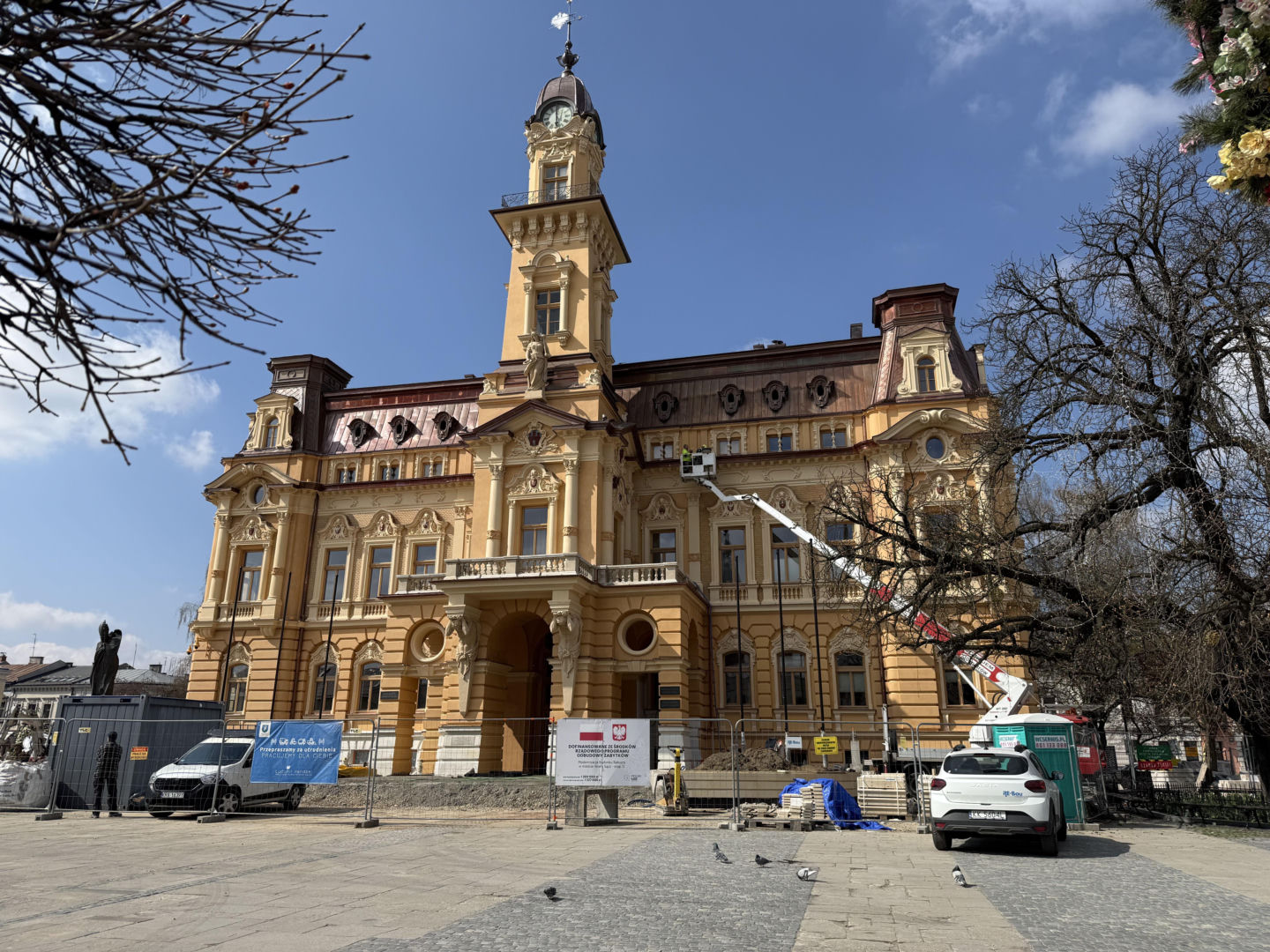 Ratusz w Nowym Sączu po renowacji