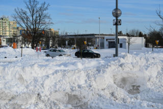 Słupsk pod śniegiem