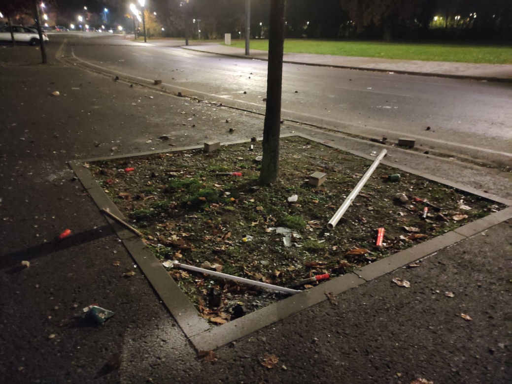 Tak wygląda Warszawa po Marszu Niepodległości