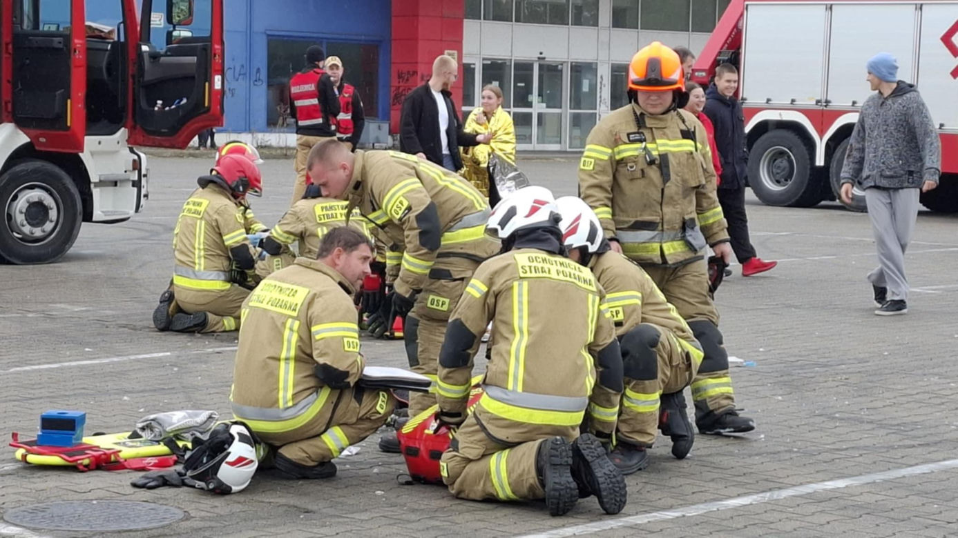 W Kaliszu i powiecie kaliskim trwają wielkie ćwiczenia strażaków