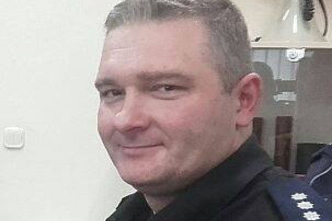 Zmarł policjant Krystian Szczerbaty