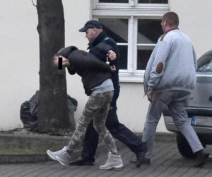 Doprowadzenie rodziców pobitego Kubusia