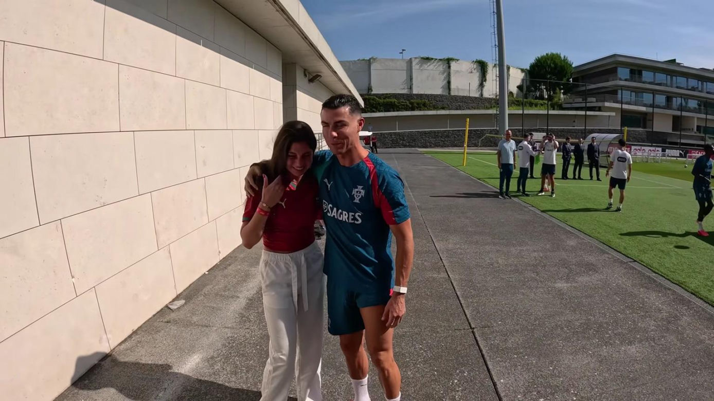 Cristiano Ronaldo i Celine Dept