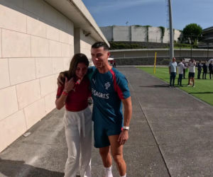Cristiano Ronaldo i Celine Dept