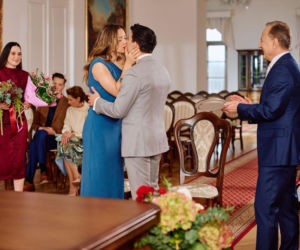 Na Wspólnej, odcinek 4174: Prowokacja Kaliny w dniu ślubu kończy się dramatycznym upadkiem ze schodów - ZDJĘCIA