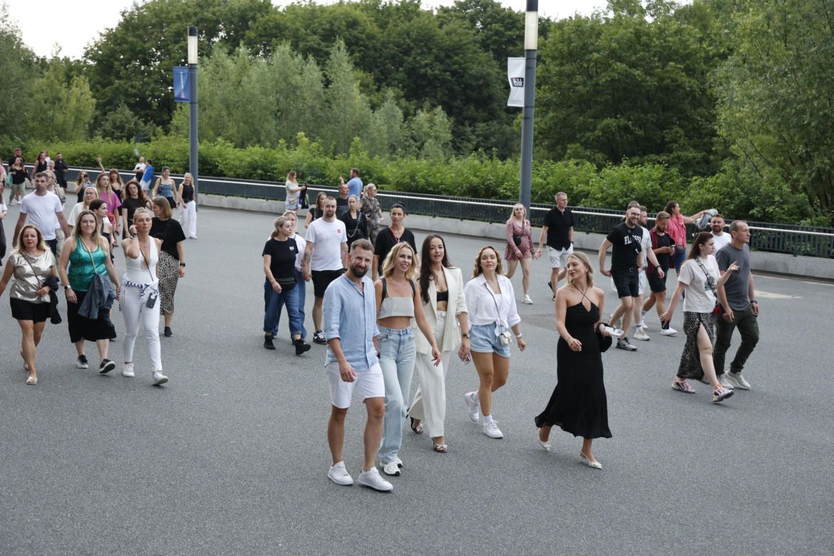 Koncert Jennifer Lopez w Warszawie (25.07.2025) - część pierwsza. Organizatorem koncertu jest Prestige MJM