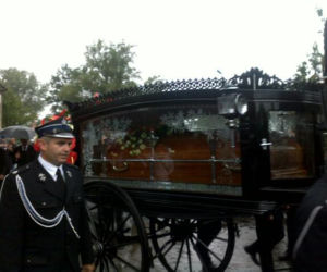 Pogrzeb Andrzeja Leppera - konny karawan
