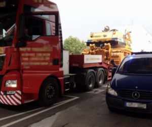 Ciężarówka ważyła o 31,5 tony za dużo