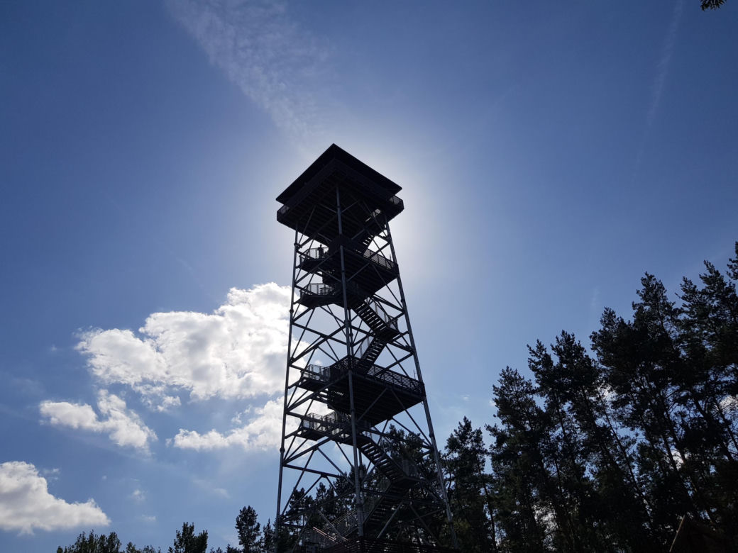 Wieża widokowa w Uhowie. To najwyższa wieża na Podlasiu [ZDJĘCIA]