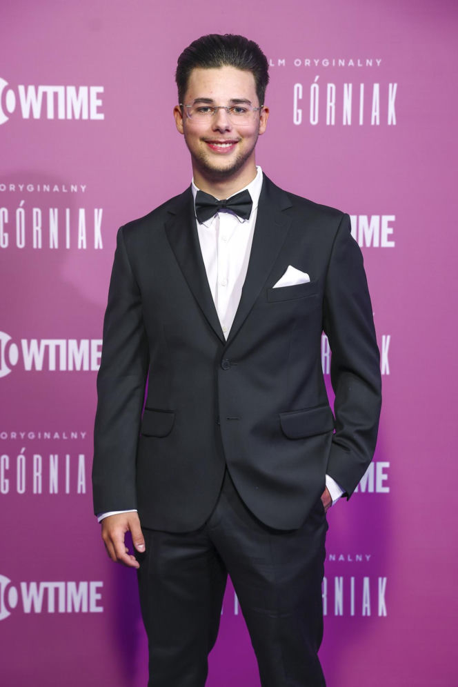 Allan Enso na premierze filmu o swojej mamie