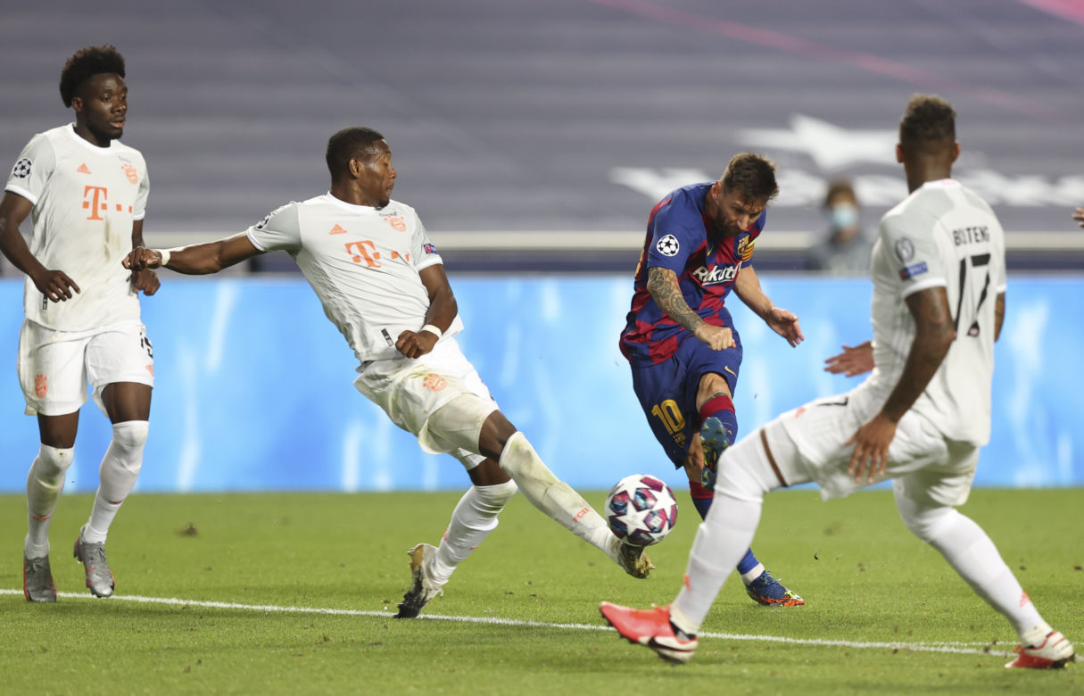 Leo Messi zmiażdzony