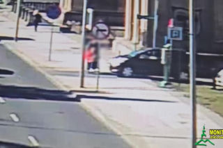 Potrącenie kobiety na wózku inwalidzkim