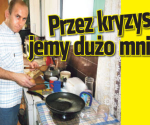 Przez kryzys jemy dużo mniej