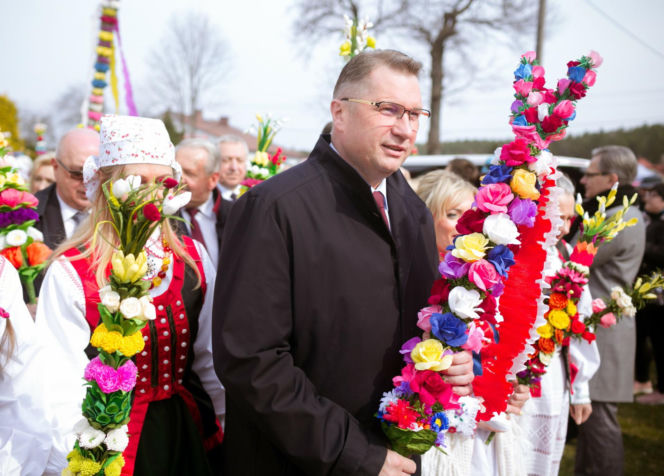 Obchody Niedzieli Palmowej w Lysych