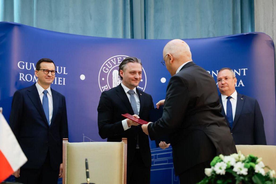 Premier Mateusz Morawiecki w Bukareszcie 