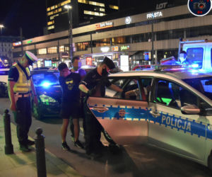 Nocny pościg w centrum Warszawy. Policja użyła gazu 