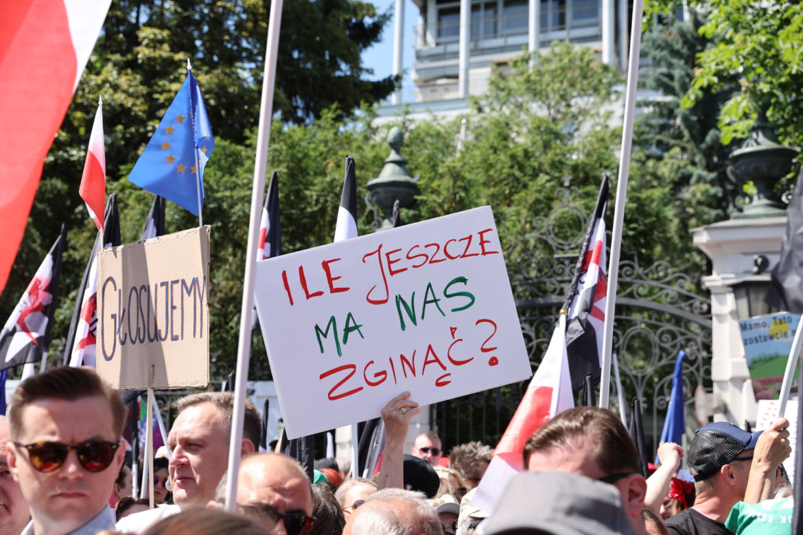 Marsz 4 czerwca. Tłumy w Warszawie
