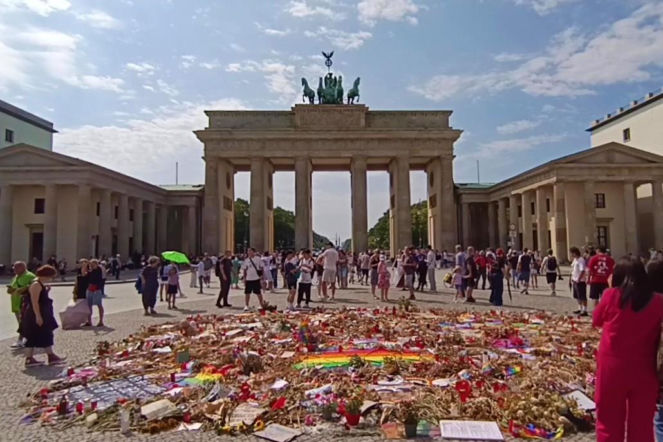 Berlin po zamachu terrorystycznym w Tiergarten