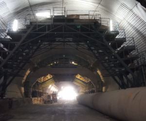 Drążenie tunelu na zakopiance