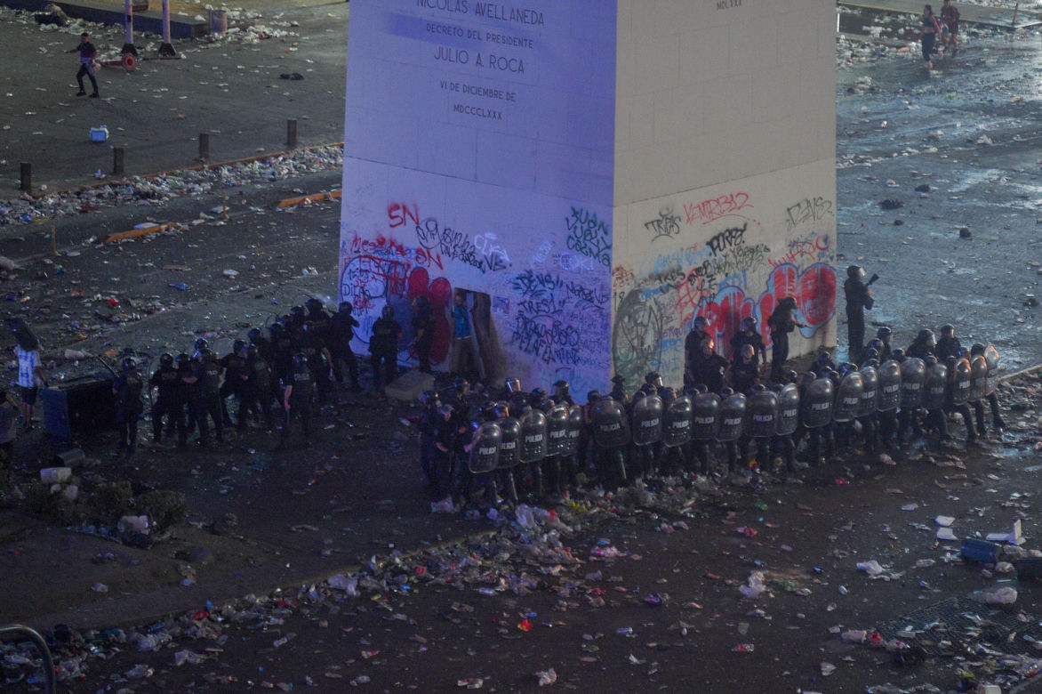 Zamieszki w Argentynie po zdobyciu Pucharu Świata