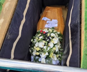 Pogrzeb milionera Karola Kani ze Śląska, który zginął  w katastrofie lotniczej w Pszczynie